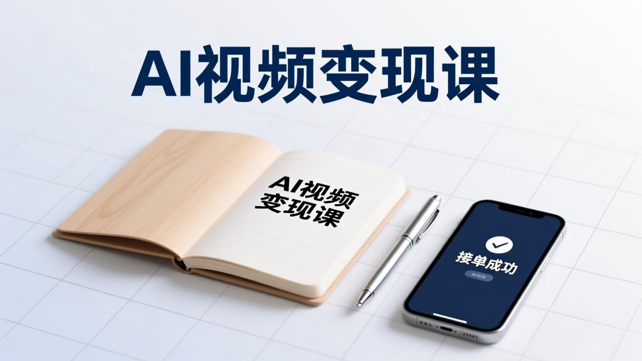 AI视频变现课，学完即可创作短片、接商单，实现副业增收，单项目报价可达千元-卿云社