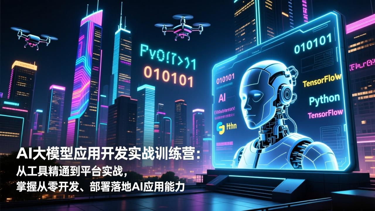 AI大模型应用开发实战训练营：从工具精通到平台实战，掌握从零开发、部署落地AI应用能力-卿云社
