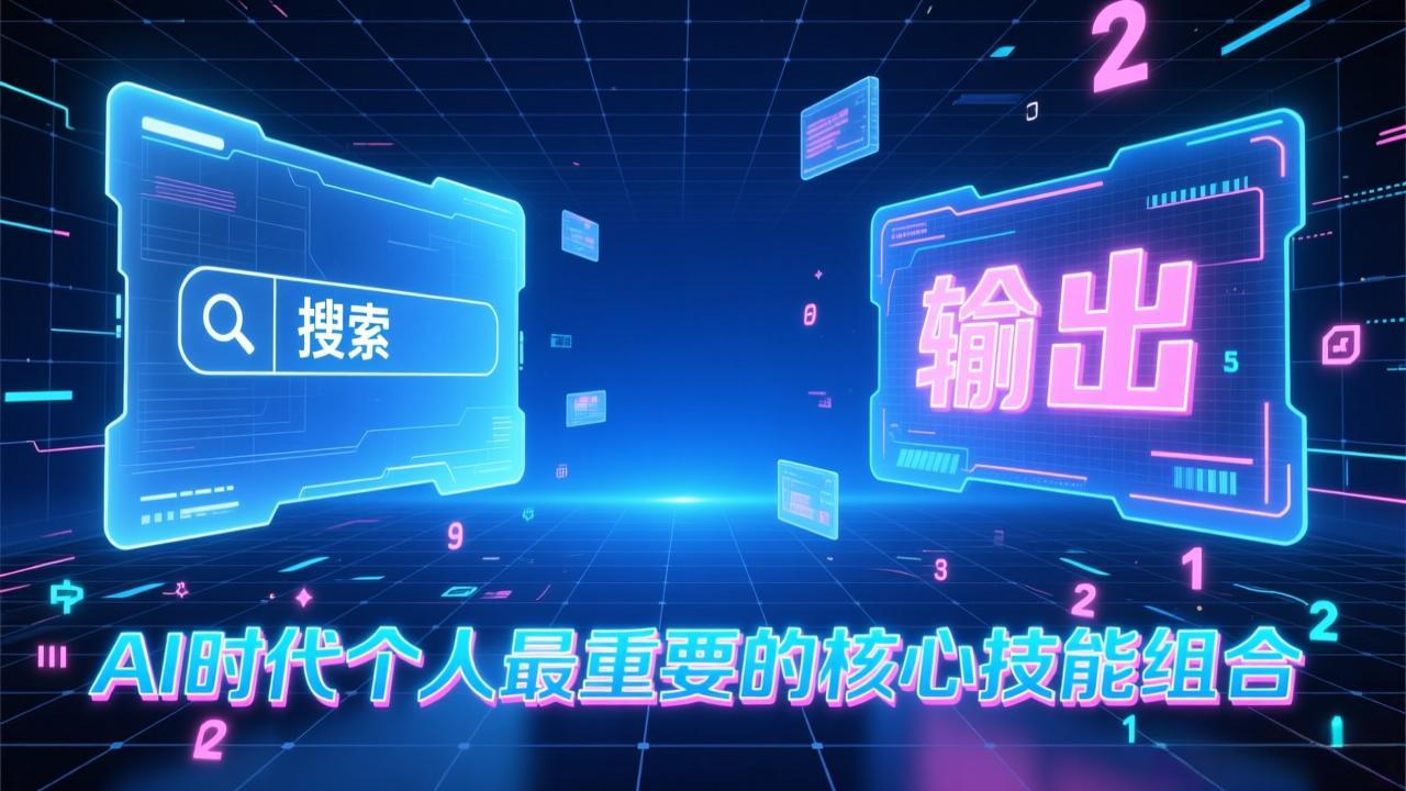付费文章：AI时代个人最重要的核心技能组合：“输出能力”和“搜索能力”-卿云社