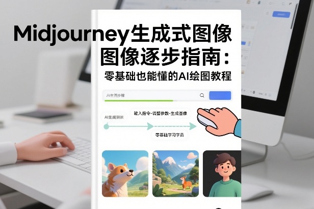 Midjourney生成式图像逐步指南：零基础也能懂的AI绘图教程-卿云社