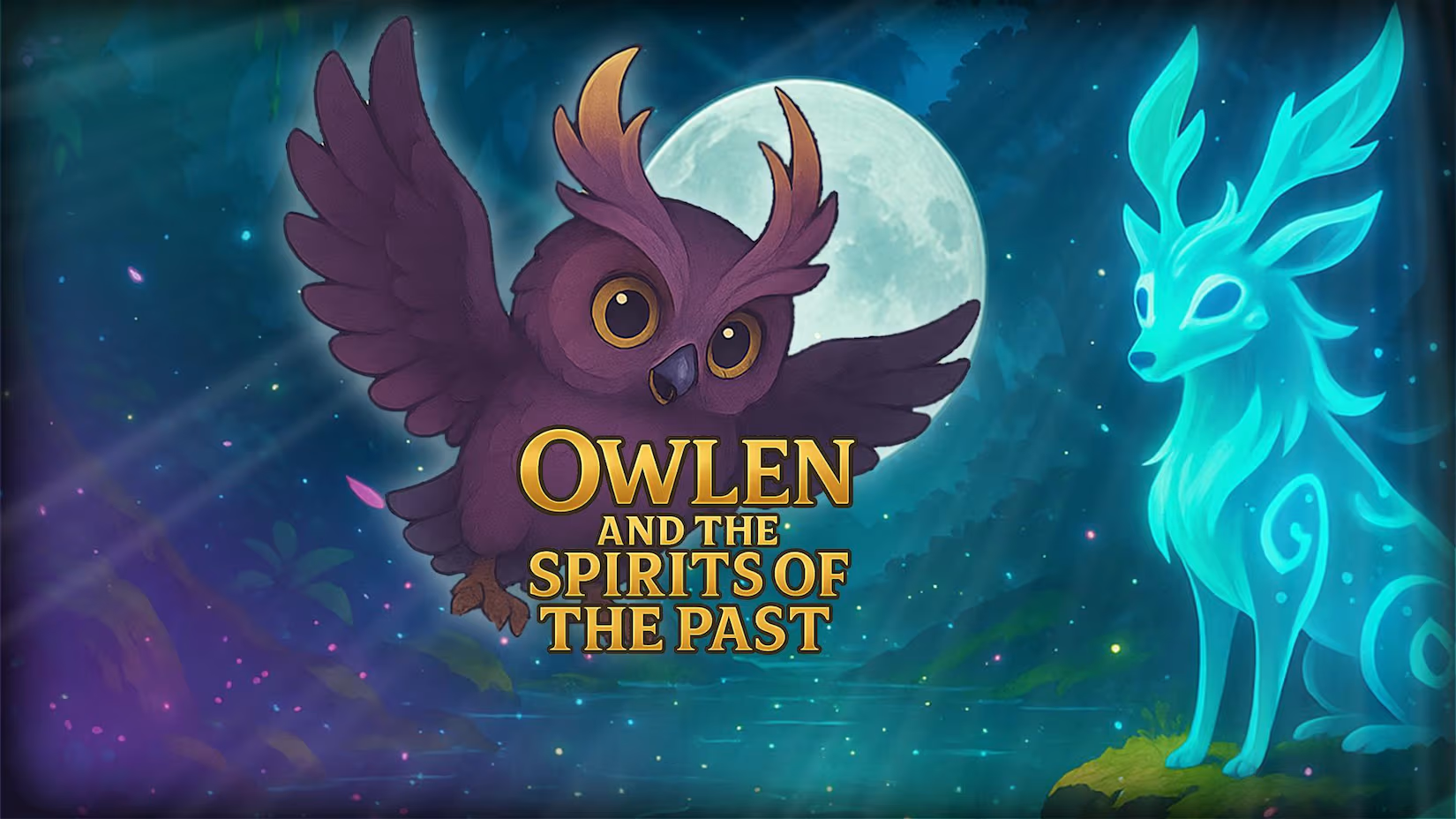 猫头鹰与过去的幽灵 .Owlen and the Spirits of the Past 英语-卿云社