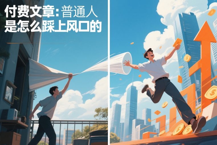 付费文章：普通人是怎么踩上风口的-卿云社