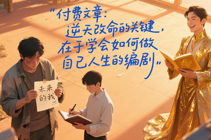 付费文章：逆天改命的关键，在于学会如何做自己人生的编剧-卿云社