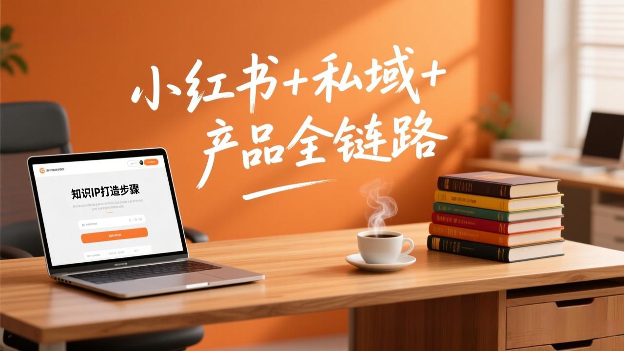 个人IP系统变现课2026，小红书+私域+产品全链路，手把手教你打造年入百万的知识IP-卿云社