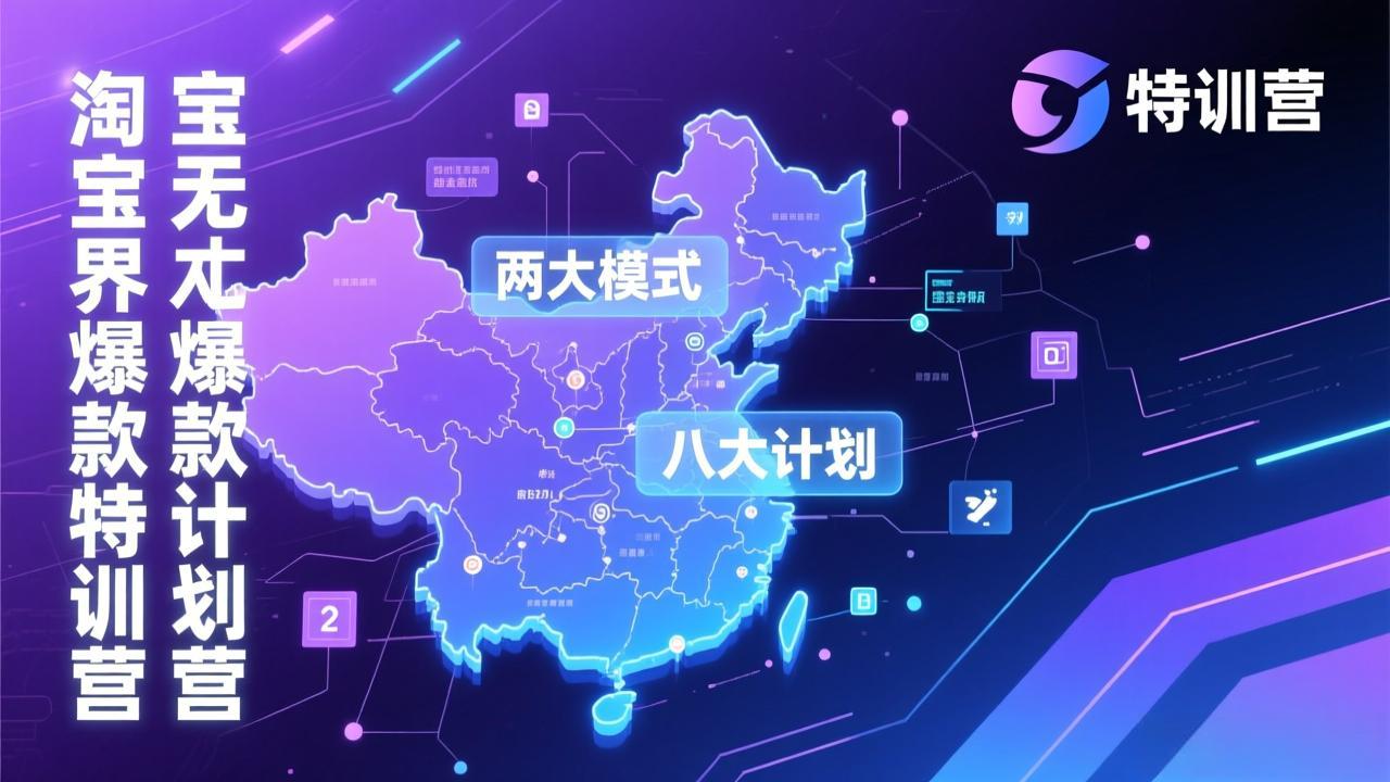 淘宝无界爆款训练营：2026年1月杭州线下高端集训课，3天构建两大模式八大计划体系-卿云社