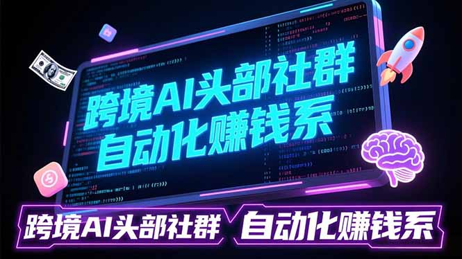 跨境AI头部社群前沿精选：聚焦可落地的AI实战经验，快速构建你的自动化赚钱系-卿云社