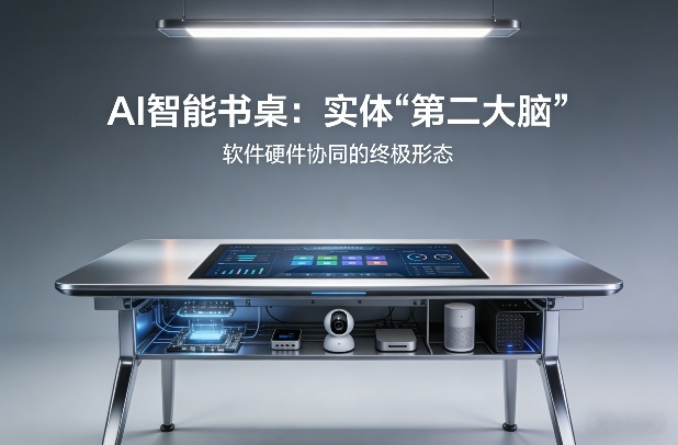 AI智能书桌搭建，构建你的实体“第二大脑”，软件硬件协同的终极形态-卿云社