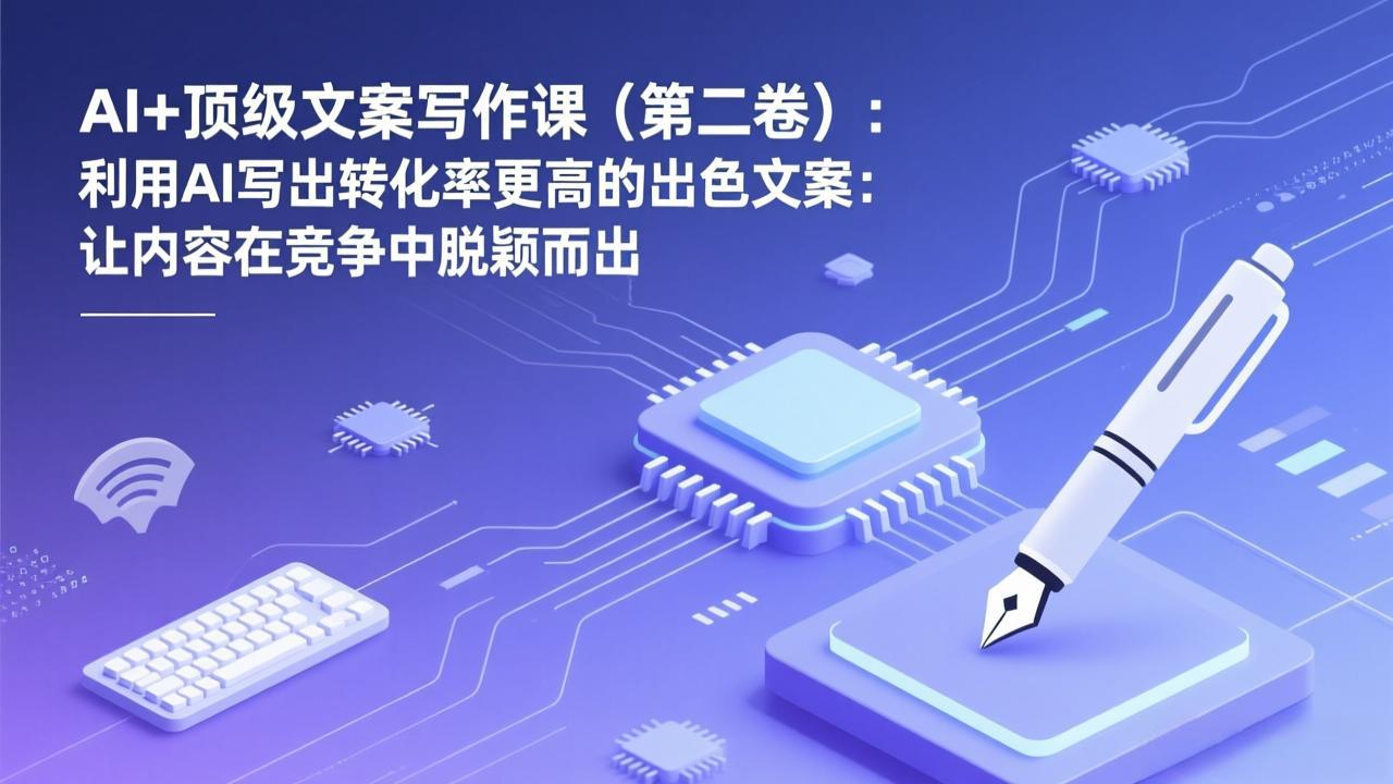 AI+顶级文案写作课(第二卷-卿云社