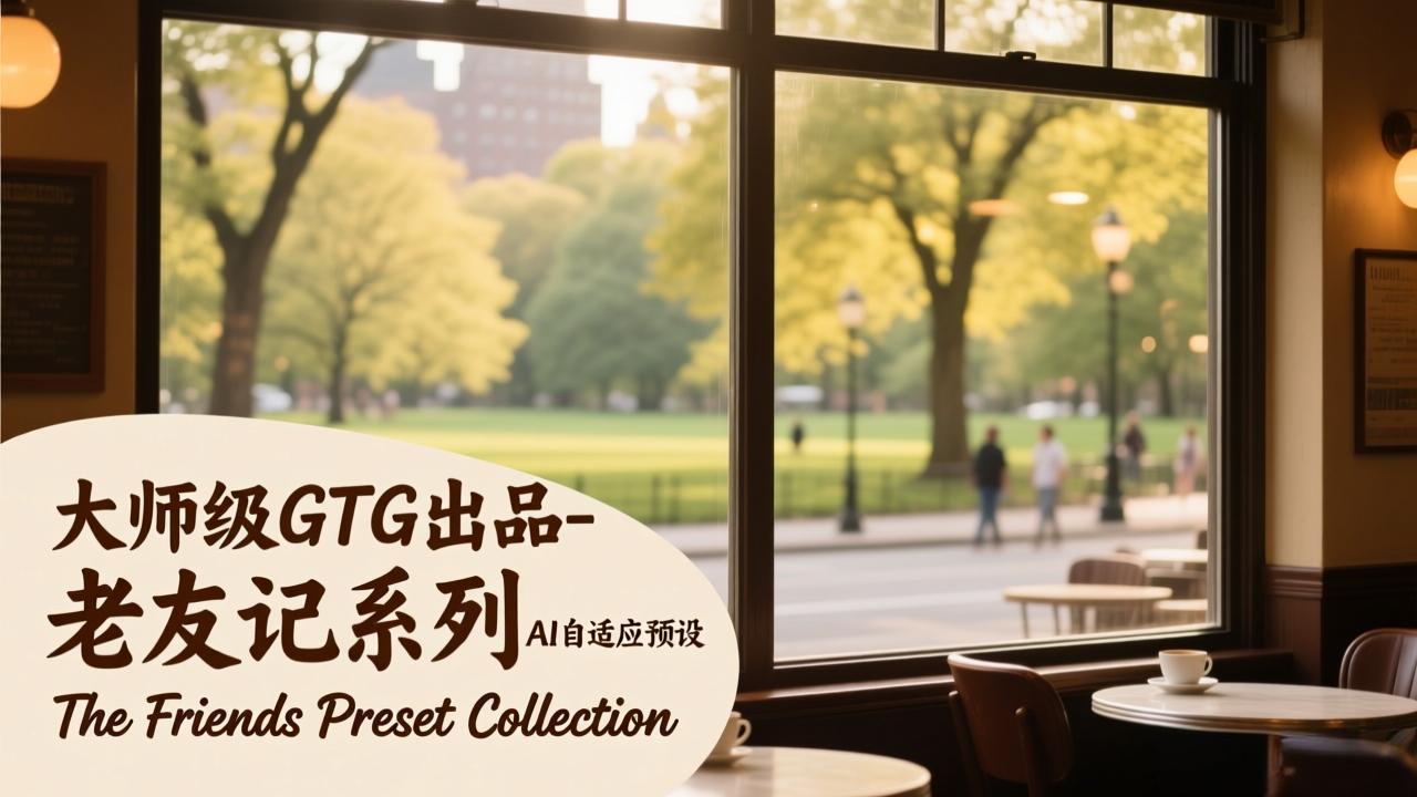 大师级GTG出品-老友记系列AI自适应预设The Friends Preset Collection-卿云社