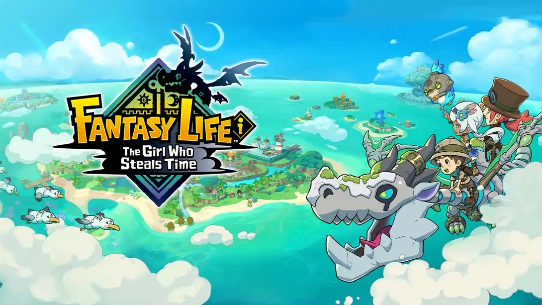 【美版】幻想生活ｉ 转圈圈的龙和偷取时间的少女 .FANTASY LIFE i: The Girl Who Steals Time 中文-卿云社
