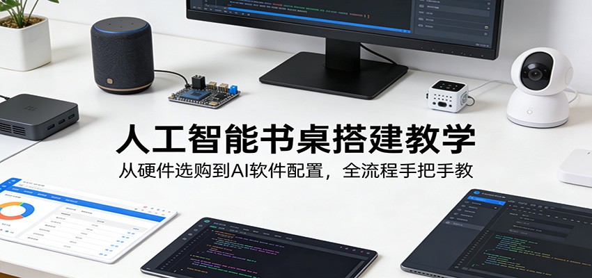 人工智能书桌搭建教学：从硬件选购到AI软件配置，全流程手把手教-卿云社