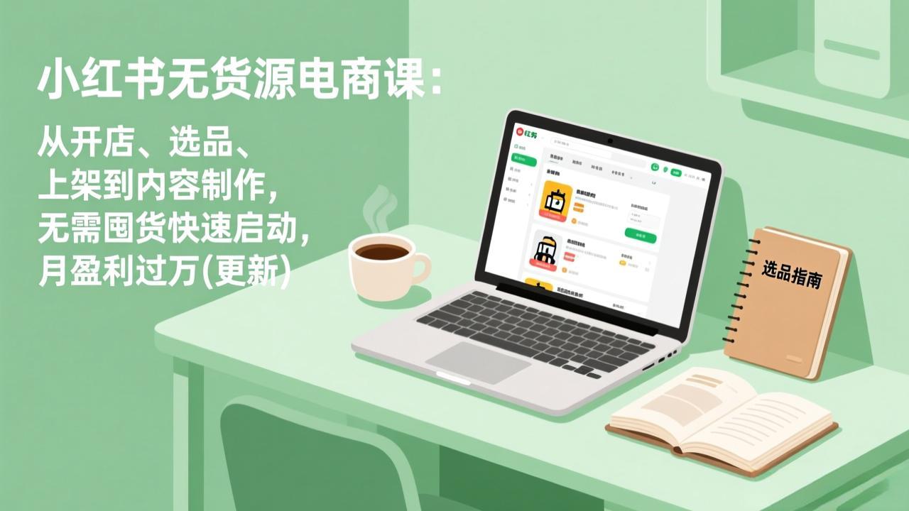 小红书无货源电商课(更新-卿云社