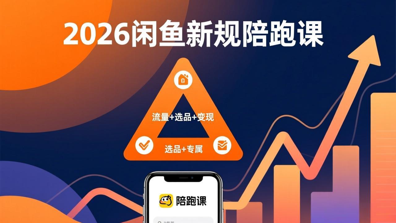 2026闲鱼高阶陪跑课全新上线，带你吃透新规玩转选品流量，从零搭建稳定变现盈利体系-卿云社