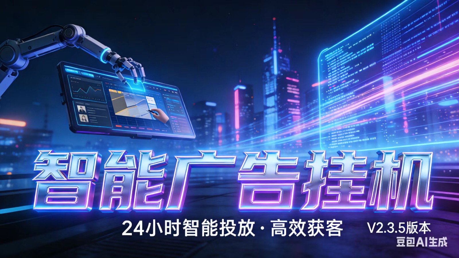 AI 广告云挂机 · 全域流量变现平台-卿云社