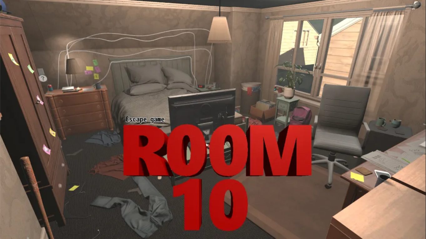 【美版】逃脱游戏 R00M10 .Escape game R00M10 中文-卿云社