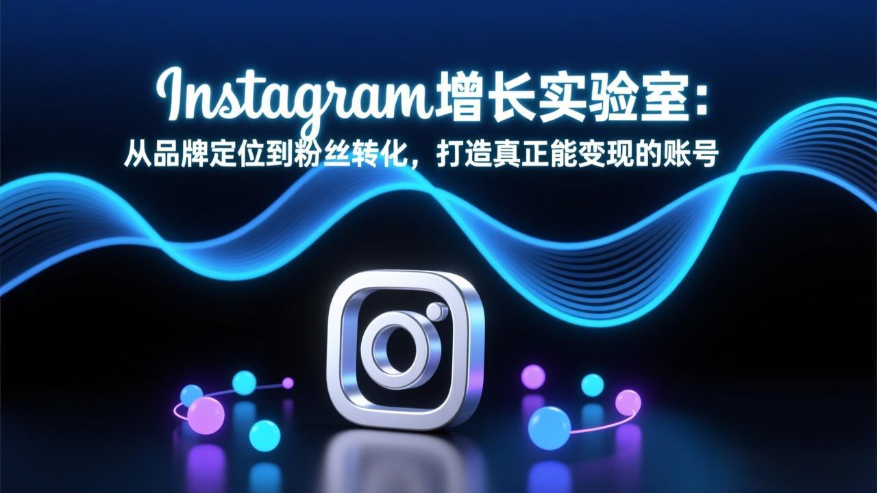 Instagram增长实验室：从品牌定位到粉丝转化，打造真正能变现的账号-卿云社