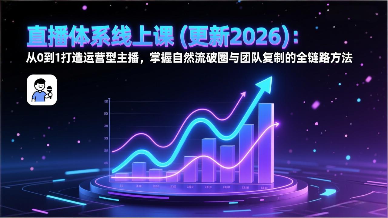 直播体系线上课(更新3月-卿云社
