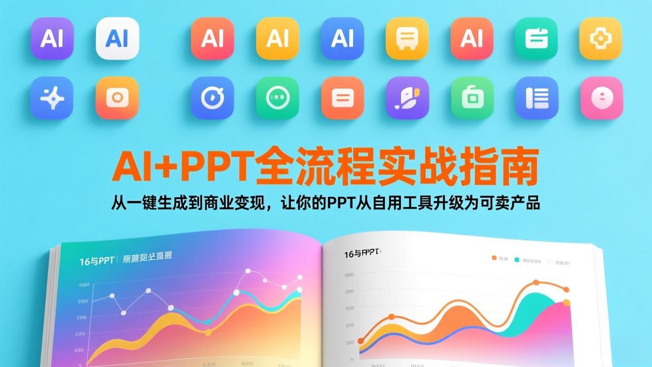 AI+PPT全流程实战指南：从一键生成到商业变现，让你的PPT从自用工具升级为可卖产品-卿云社