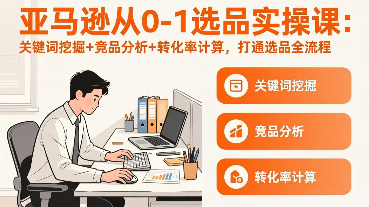 亚马逊从0-1选品实操课(更新3月-卿云社