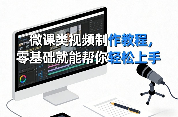微课类视频制作教程，零基础就能帮你轻松上手-卿云社