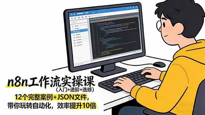 n8n工作流实操课(入门+进阶+选修-卿云社