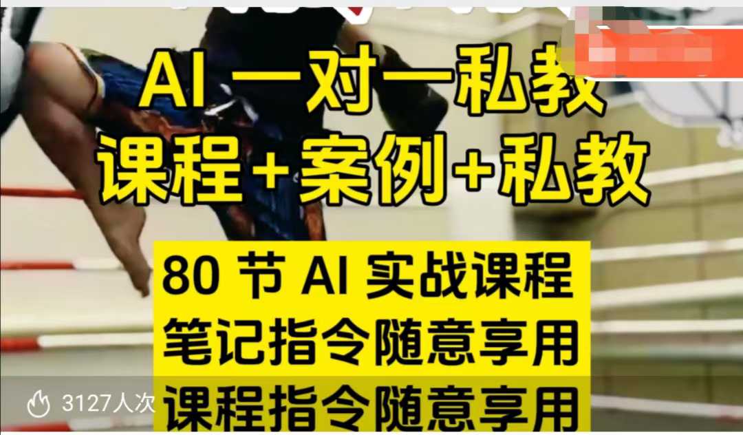 AI指令实战课，课程+案例，80节AI实战课程，笔记指令随意享用，课程指令随意享用(更新26年3月)-卿云社