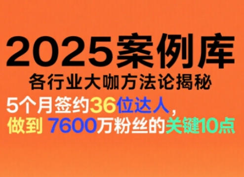 波波来了案例库，收录各行业大咖的方法论，各行业大咖方法论揭秘(更新2026年3月)-卿云社