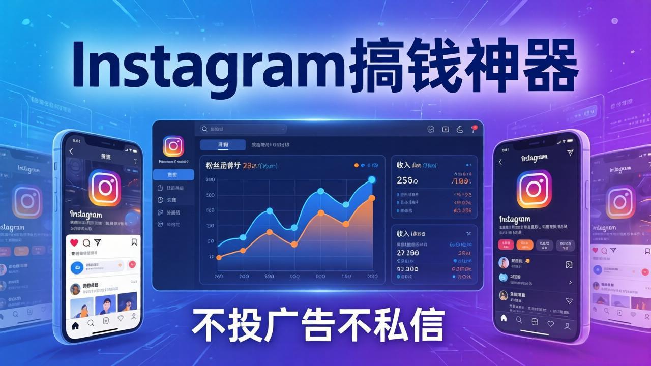 Instagram搞钱神器：月涨6万粉+月入5万刀，不投广告不私信，靠算法+低价产品-卿云社