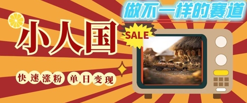 DeepSeek+绘图+视频制作小人国微观视频，小白轻轻松松上手，条条爆款，条条变现，单日就能收益-卿云社