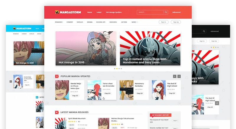Madara 2.2.2.1主题源码 | 响应式WordPress漫画小说主题模板-卿云社