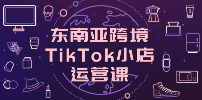 东南亚跨境TikTok小店运营课，掌握店铺设置与流量转化核心技巧-卿云社