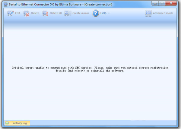 Serial to Ethernet Connector(串口共享器) v5.0.8 绿色版-卿云社