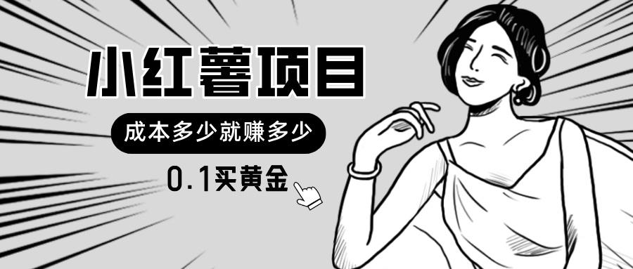 小红薯暴力项目，0.1买黄金。操作简单，日入无上限，可无限扩大。-卿云社