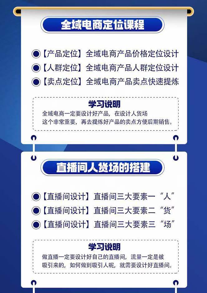 图片[4]-全域电商-粗暴玩法课：10亿销售经验干货分享！定位/免费起号/千川投流-卿云社