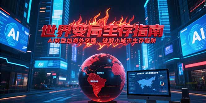 付费文章《世界变局生存指南，AI转型加海外突围，破解小城市生存陷阱》-卿云社