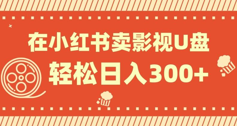在小红书上卖影视U盘，轻松日入300+，操作简单，小白可轻松上手-卿云社