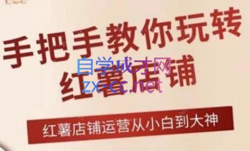 海燕老师·2024手把手教你玩转红薯店铺-卿云社