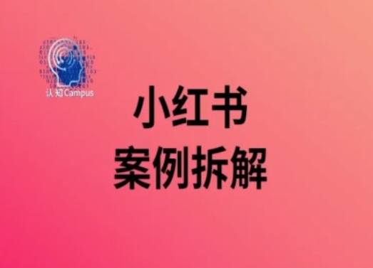 小红书案例拆解，深度解读小红书40万粉-卿云社