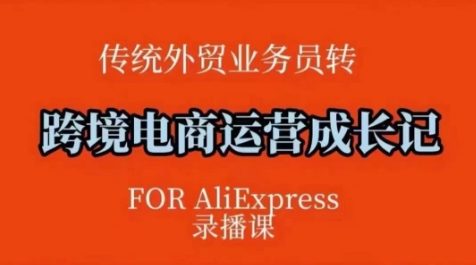 跨境电商速卖通运营课，​运营方法论+后台实操，逻辑清晰-卿云社