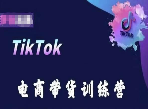 TikTok电商带货训练营，跟随时代潮流，跨境掘金-卿云社