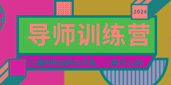 《导师训练营》精准粉丝引流的天花板，小白月入2w-卿云社