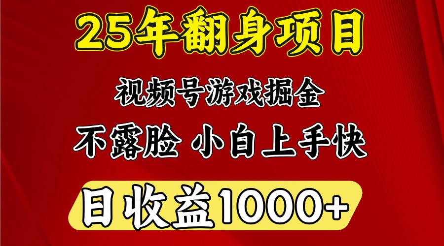 一天收益1000+ 25年开年落地好项目-卿云社