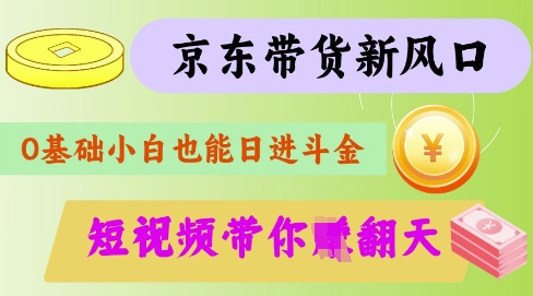 最新京东短视频带货代运营秘籍，轻松躺挣【揭秘】-卿云社