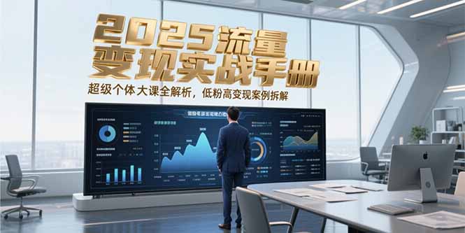 2025流量变现实战手册，超级个体大课全解析，低粉高变现案例拆解-卿云社