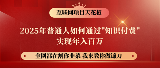 镰刀训练营超级IP合伙人，25年普通人如何通过“知识付费”年入百万！-卿云社