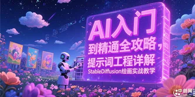 AI入门到精通全攻略，提示词工程详解，StableDiffusion绘画实战教学-卿云社