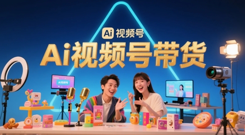 风口已至！AI视频号带货轻松月入过1W，99%的普通人却卡在内容制作门槛-卿云社