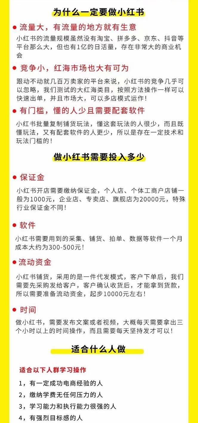图片[1]-小红书-笔记带货课【6月更新】流量 电商新机会 315节正课+64节隐藏课-卿云社