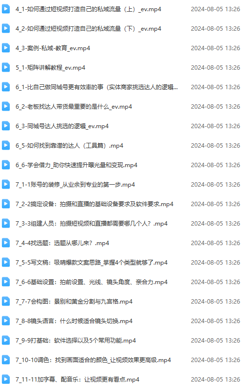 图片[2]-实体店老板获客特训营：认知、定位、文案、矩阵、直播、AI等(72节-卿云社