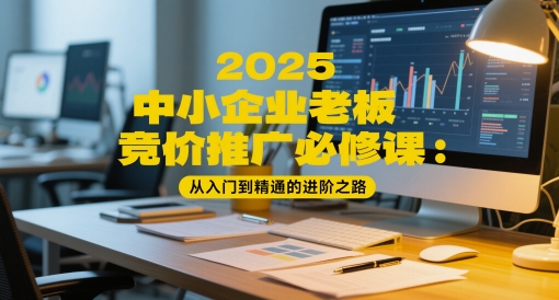 2025中小企业老板竞价推广必修课：从入门到精通的进阶之路-卿云社
